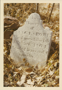  Isaac LaRue's Grave.